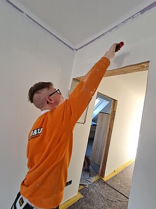 Mitarbeiter bei der Arbeit